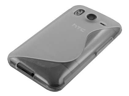 Wave Case for HTC Desire HD - Frosted Clear