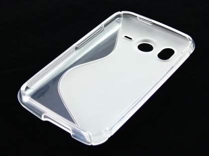 Wave Case for HTC Desire HD - Frosted Clear