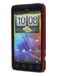 HTC EVO 3D Micro Mesh Case - Burgundy Red