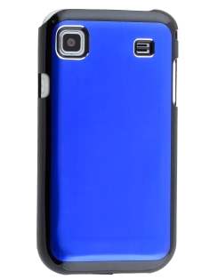 Brushed Aluminium Case for Samsung Galaxy S - Ocean Blue Hard Case