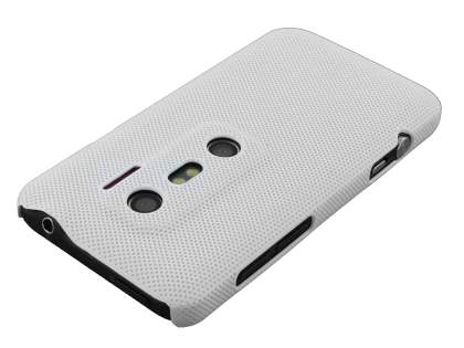HTC EVO 3D Micro Mesh Case - Pearl White