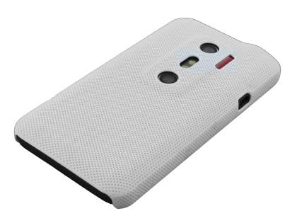 HTC EVO 3D Micro Mesh Case - Pearl White