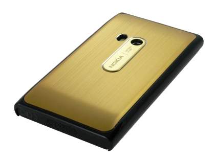 Brushed Aluminium Case for Nokia N9 - Gold