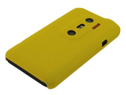 HTC EVO 3D Micro Mesh Case - Canary Yellow