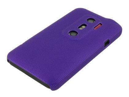 HTC EVO 3D Micro Mesh Case - Lavender Purple