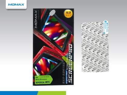 MOMAX Crystal-Clear Screen Protector for Sony Ericsson XPERIA Arc/Arc S MOMAX Crystal-Clear Screen Protector for Sony Ericsson XPERIA Arc/Arc S