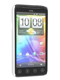 HTC EVO 3D Slim Mesh Case - White