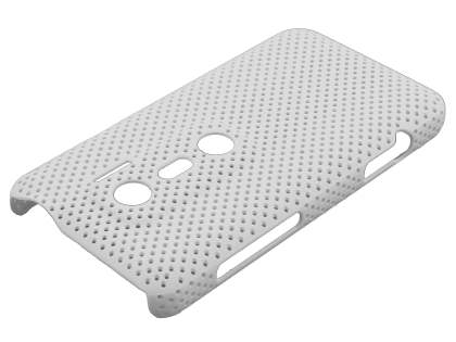 HTC EVO 3D Slim Mesh Case - White