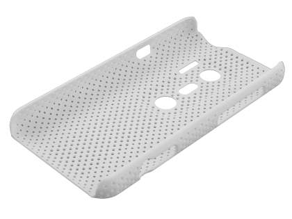 HTC EVO 3D Slim Mesh Case - White