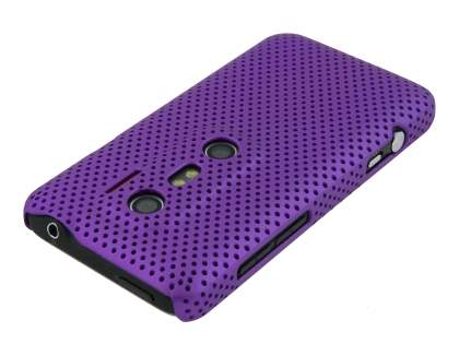 HTC EVO 3D Slim Mesh Case - Purple