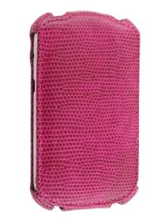 Synthetic Leather Flip Case for BlackBerry Bold 9900 - Hot Pink