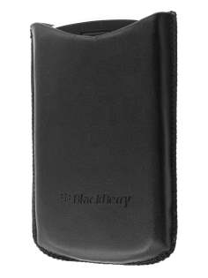 BlackBerry Bold 9900 slip-in Synthetic Leather Case - Classic Black