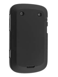 BlackBerry Bold 9900 UltraTough Rubberised Slim Case - Classic Black