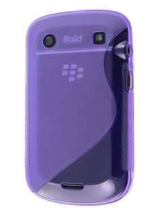 Wave Case for BlackBerry Bold 9900 - Purple