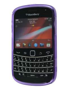 Wave Case for BlackBerry Bold 9900 - Purple