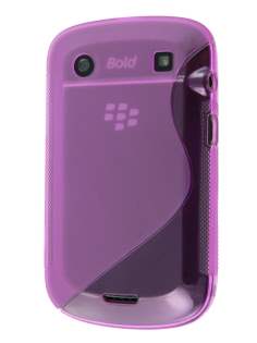 Wave Case for BlackBerry Bold 9900 - Lavender