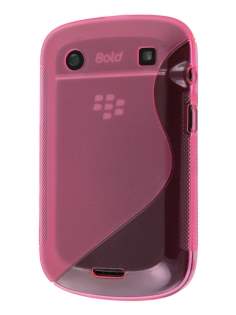 Wave Case for BlackBerry Bold 9900 - Light Pink