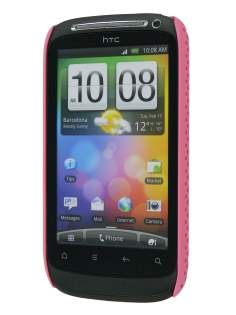 HTC Desire S Slim Mesh Case - Baby Pink