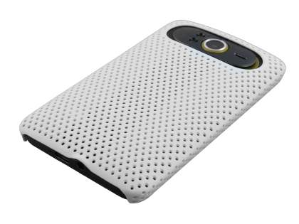 HTC HD7 Slim Mesh Case - White