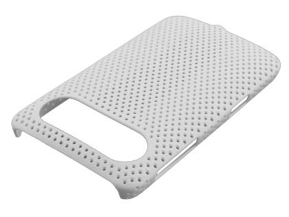 HTC HD7 Slim Mesh Case - White