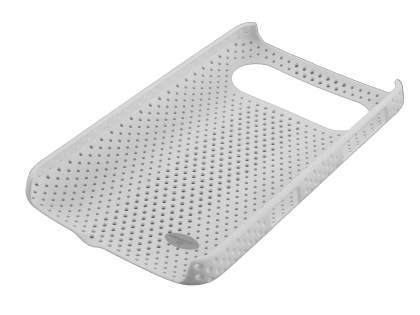 HTC HD7 Slim Mesh Case - White