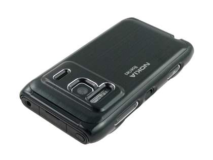 Brushed Aluminium Case for Nokia N8 - Night Black
