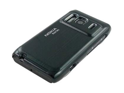 Brushed Aluminium Case for Nokia N8 - Night Black