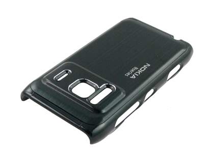 Brushed Aluminium Case for Nokia N8 - Night Black