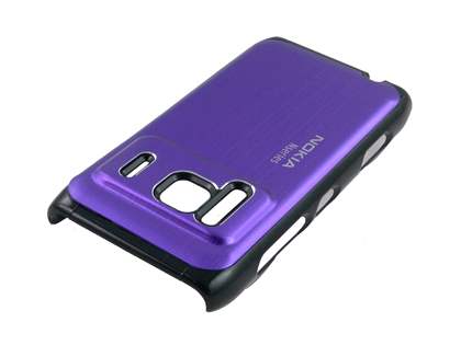 Brushed Aluminium Case for Nokia N8 - Grape Purple