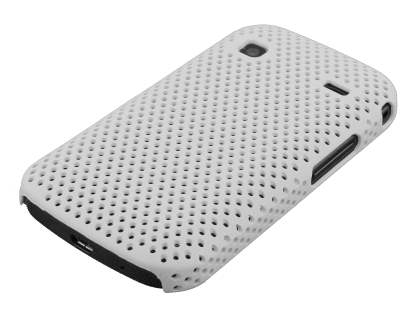 Slim Mesh Case for Samsung Galaxy Gio S5660 - Pearl White