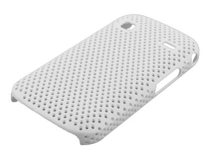 Slim Mesh Case for Samsung Galaxy Gio S5660 - Pearl White