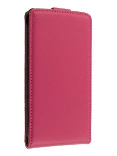 Sony Ericsson XPERIA Arc/Arc S Slim Synthetic Leather Flip Case - Pink