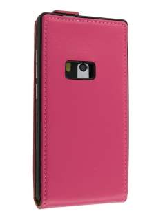 Synthetic Leather Flip Case for Nokia N9 - Pink