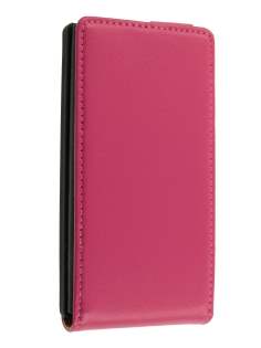 Synthetic Leather Flip Case for Nokia N9 - Pink
