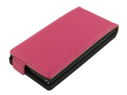 Synthetic Leather Flip Case for Nokia N9 - Pink