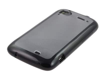 HTC Sensation Dual-Design Case - Black/Frosted Clear