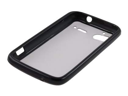 HTC Sensation Dual-Design Case - Black/Frosted Clear