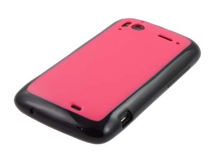 HTC Sensation Dual-Design Case - Black/Pink