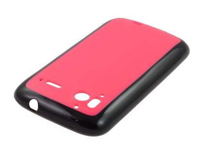 HTC Sensation Dual-Design Case - Black/Pink
