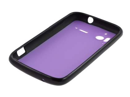 HTC Sensation Dual-Design Case - Black/Purple