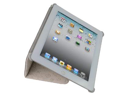 Lopez iPad 2/3/4 Padded Leather Case - Misty Grey