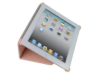 Lopez iPad 2/3/4 Padded Leather Case - Baby Pink