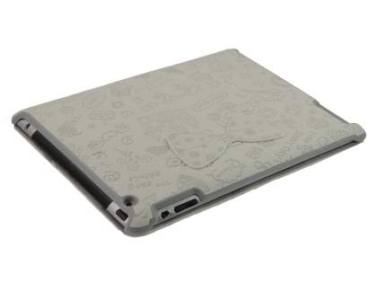 Lopez iPad 2/3/4 Padded Leather Case - Misty Grey