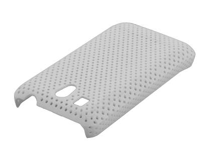 HTC Legend Slim Mesh Case - Pearl White