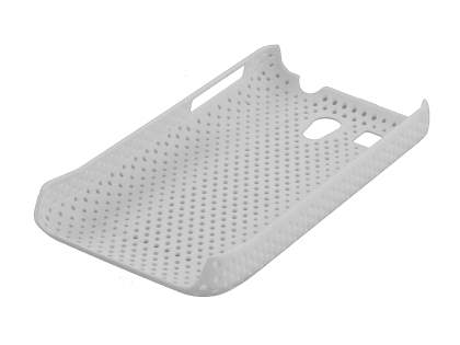 HTC Legend Slim Mesh Case - Pearl White