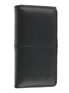 Samsung I9100 Galaxy S2 Synthetic Leather Wallet Case - Classic Black