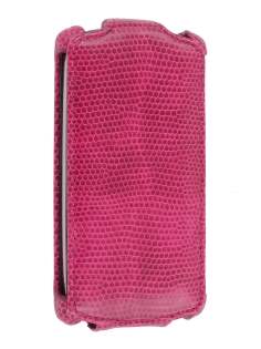 Synthetic Leather Flip Case for Sony Ericsson Xperia neo MT15i - Hot Pink