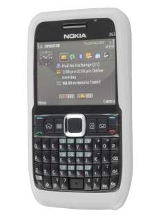 Silicone Case for Nokia E63 - White