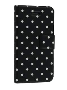 Vintage Inspired Lacquered Slim Synthetic Leather Portfolio Case for iPhone 4/4S