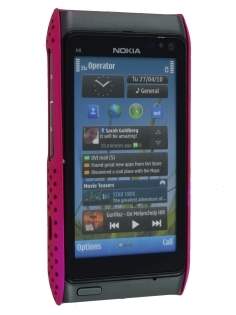 Nokia N8 Mesh Back in-Case - Hot Pink